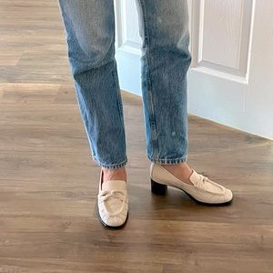 No. 6 heeled loafers